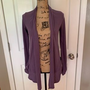 Maurice’s purple cardigan